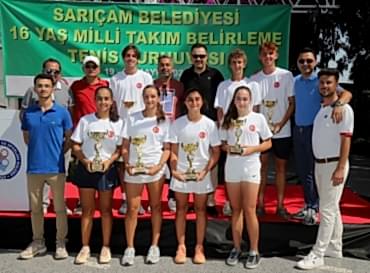 Tenisin 16 Yaş Millileri Adana'da Belirlendi